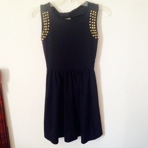 black dress