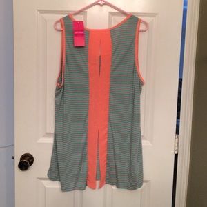 Brand new Julie's Closet open - back tank top