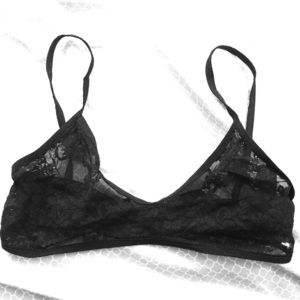 American Apparel Bralet - black, medium