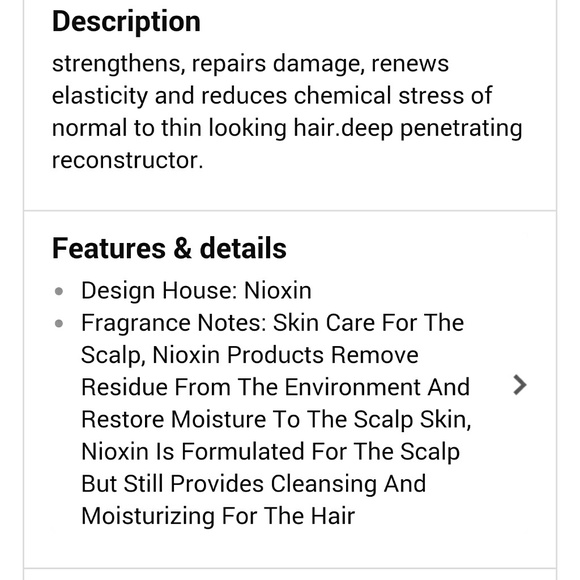 NIOXIN INTENSIVE THERAPY HYDRATING HAIR MASQUE - Picture 2 of 4