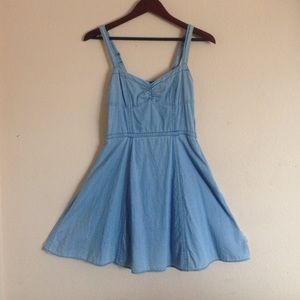 Denim A-line Dress