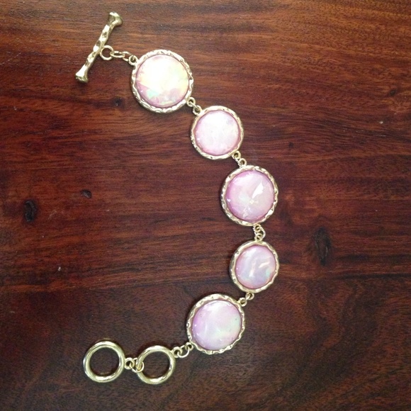 Charming Charlie Purple Opal Braclet