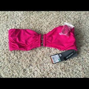 Pink magenta bikini top medium