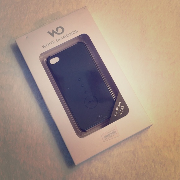 iPhone 4 & 4s WhiteDiamonds Swarovski Crystal Case - Picture 1 of 3