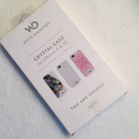 iPhone 4 & 4s WhiteDiamonds Swarovski Crystal Case - Picture 2 of 3