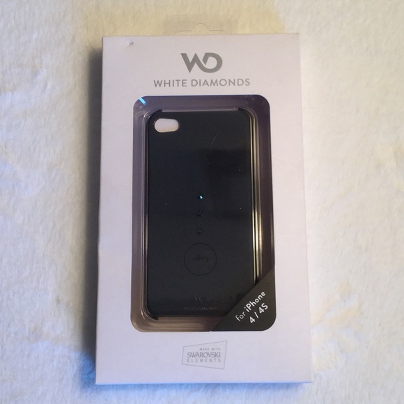 iPhone 4 & 4s WhiteDiamonds Swarovski Crystal Case - Picture 3 of 3