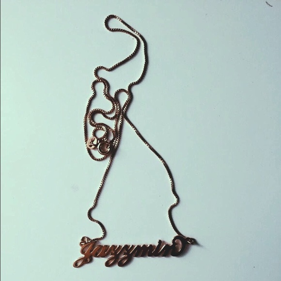 18k gold plate personalized necklaces! - Picture 1 of 1