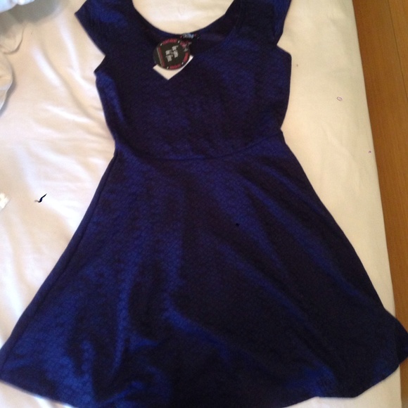 Never worn with tags Navy blue dress