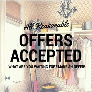 Reasonable offers accepted !!
