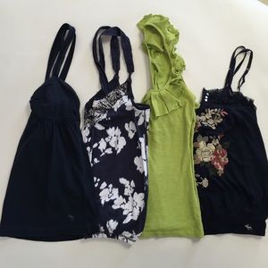 Abercrombie tank bundle!!
