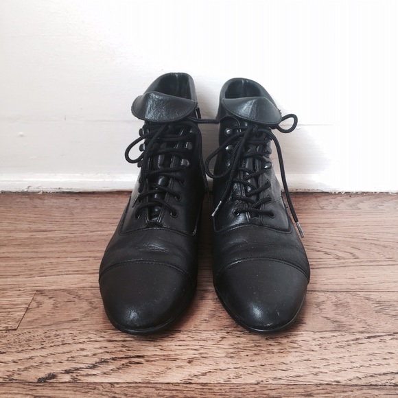 Vintage Boots - Vintage Black Boots