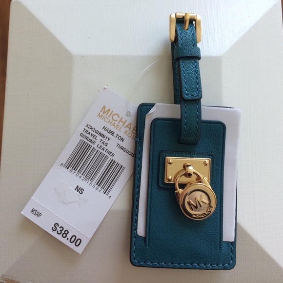 Michael kors luggage tag