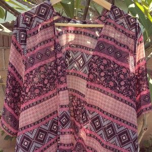 Tribal Pattern Kimono