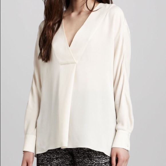 Halston Heritage blouse long sleeve top