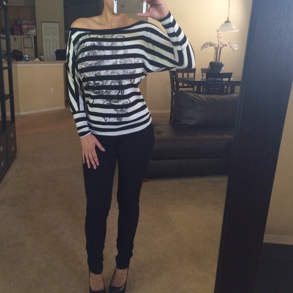 Lace back tunic
