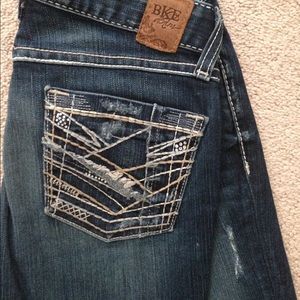 Buckle Bootcut jeans!