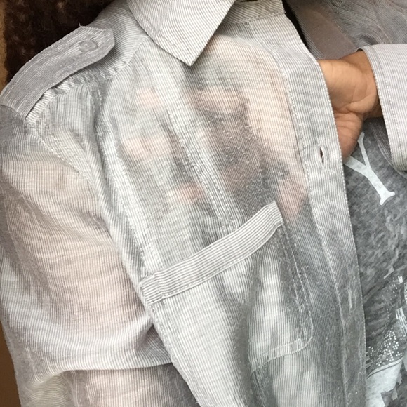 Sheer Collard shirt - Picture 3 of 3