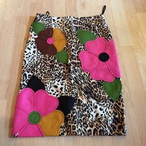 ON HOLD Cheetah print skirt