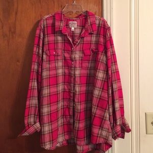 XXL Old Navy plaid button up. $13.00