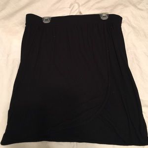 XXL Mossimo black skirt