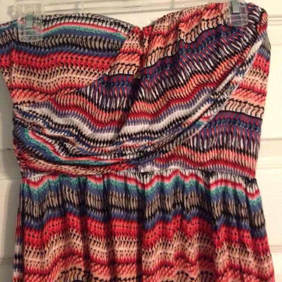 Strapless maxi dress - Picture 2 of 2