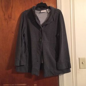 L White Stag jacket. Charcoal gray.
