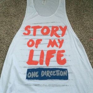 One Direction "Story of my Life" Tank Top