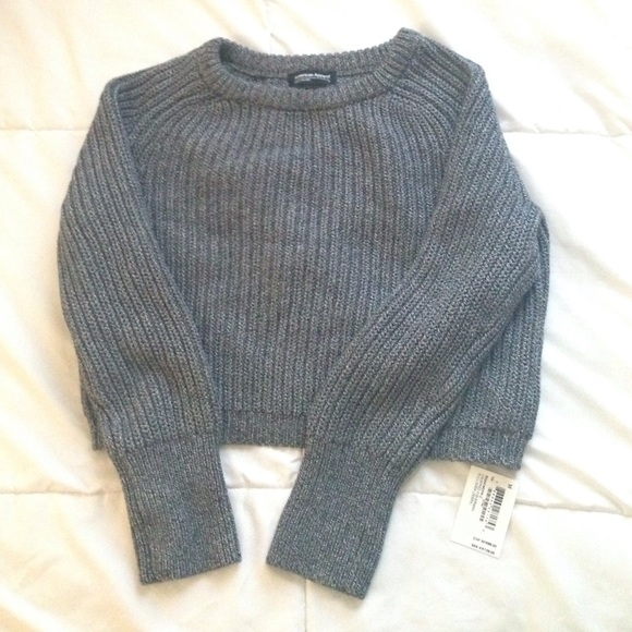 cropped fisherman pullover