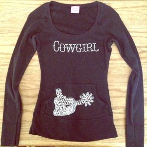 Long sleeve cowgirl shirt