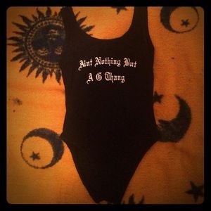 Never been worn bodysuit by O'mighty!