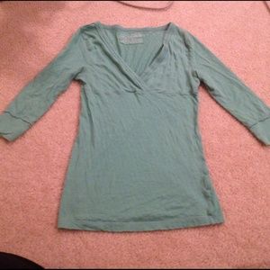 Green 3/4 sleeve Aeropostale t-Shirt Top XLarge