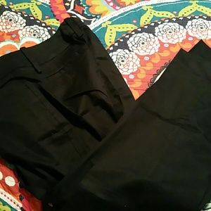 Black dress capris