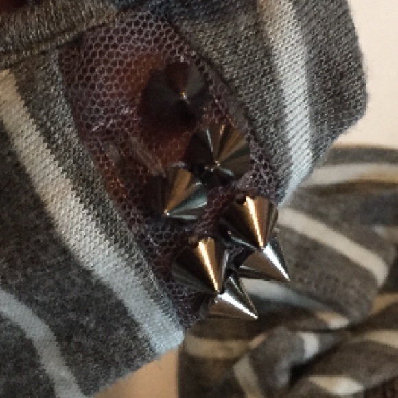 Studded stiped top😝 - Picture 4 of 4