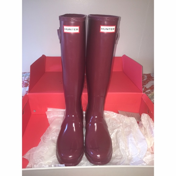 Damson Hunter Boots size 9