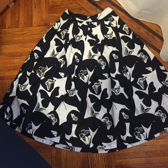Butterfly Midi Skirt