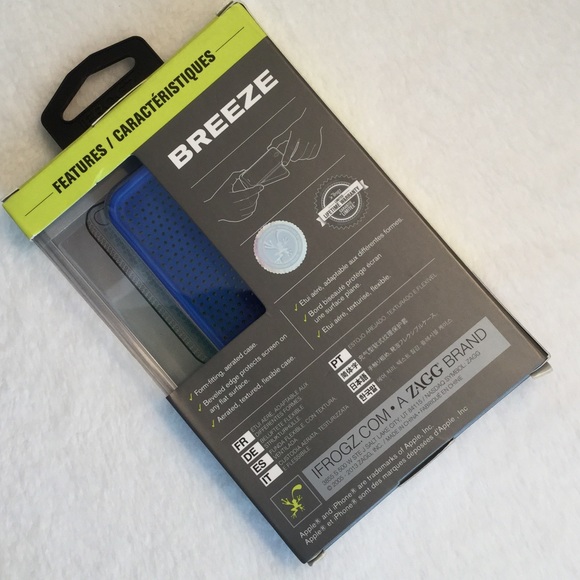 iPod 5 - iFrogz - green & blue case - Picture 2 of 3