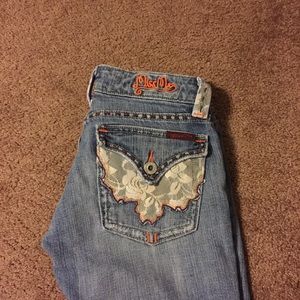 Miss me jeans sz 26/ fits like 25.