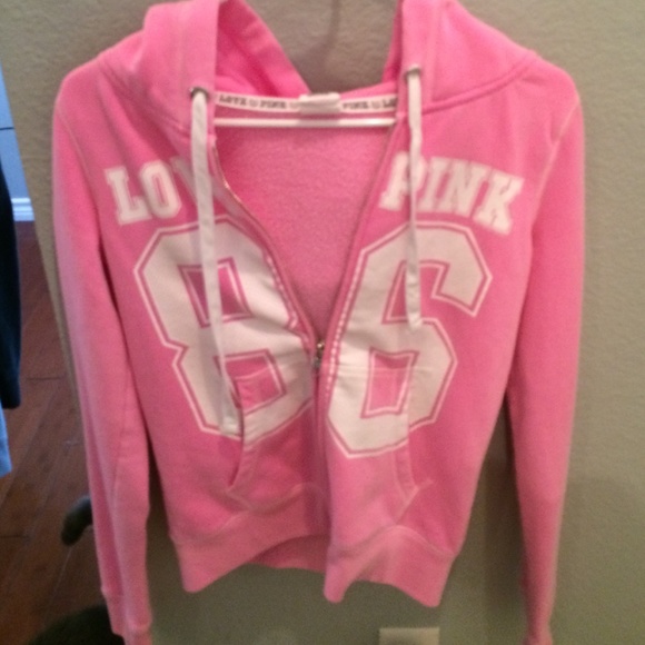 Pink VS zip up!
