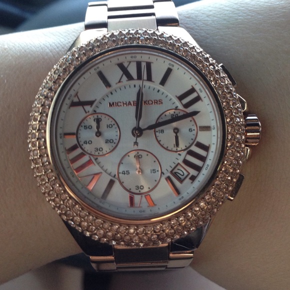 Rose Gold Michael Khors Watch