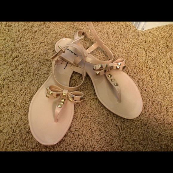 Pink sandals