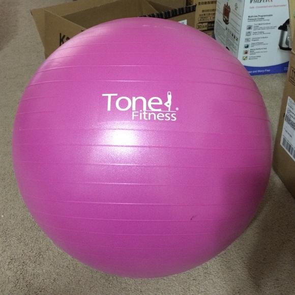 Tone fitness stability ball+band