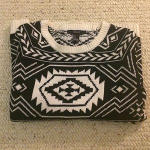 Aztec print sweater from Forever 21