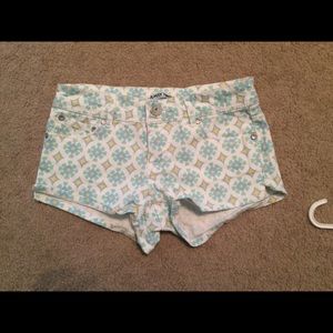 patterned shorts