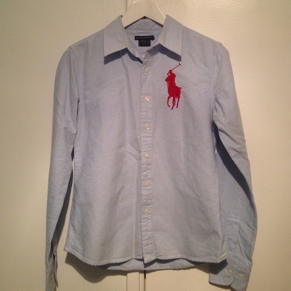 Ralph Lauren Light Blue Oxford