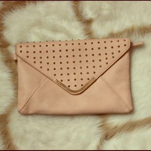 ALDO Bags - ALDO Pink Studded Clutch ALDO Bags - ALDO Pink Studded Clutch