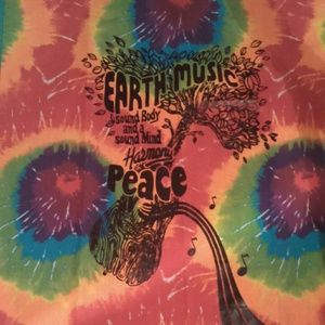 Tie dye Hippie tapestry