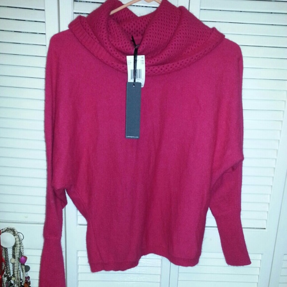 Hot pink sweater