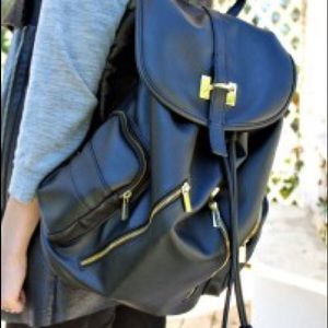 Target Faux Leather backpack