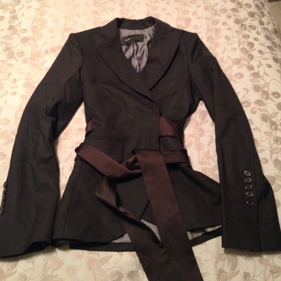 Black suit jacket