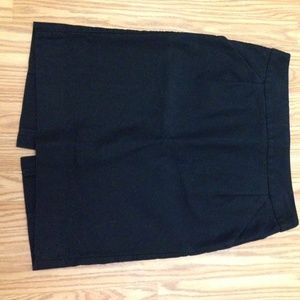 Jcrew black pencil skirt